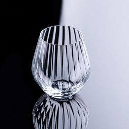 Sada 4 ks křišťálových sklenic s jemnou vlnkou 400 ml - galerie #1
