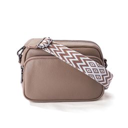 Dámská malá crossbody kabelka béžová - galerie #6
