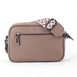 Dámská malá crossbody kabelka béžová - galerie #5