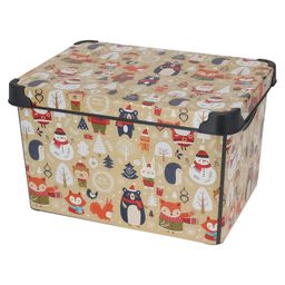 Úložný box s víkem VÁNOCE assort 22 l - galerie #3