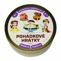 Pohádkové hrátky 2v1, společenská hra v plechové krabičce - galerie #4