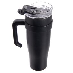 Nerezový termohrnek s brčkem TERMO 1,2 l, černý - galerie #4