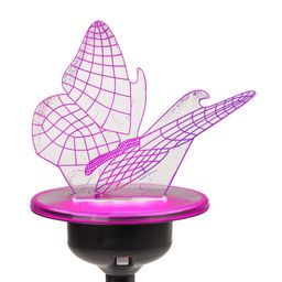 Solární 3D dekorace MOTÝL - galerie #1