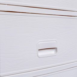 Plastová komoda MEGAPLAST NATURA biela - galéria #2