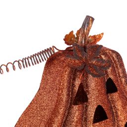 Kovová lucerna DÝNĚ HALLOWEEN 28 cm - galerie #3