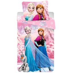 Dětské ložní povlečení Frozen růžové - galerie #1