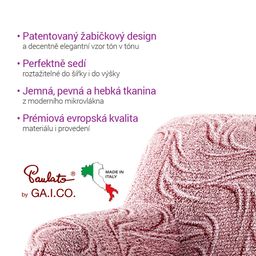 Bielastické potahy BRILLANTE bordó - galerie #3