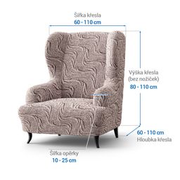 křeslo ušák (š. 60 - 110 cm) - galerie #3