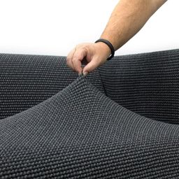 křeslo s dřevěnými rukojeťmi (š. 50 - 80 cm) - galerie #3