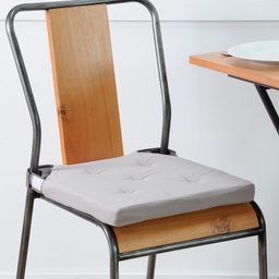Podsedák na židli DUO UNI se suchým zipem šedá - galerie #1