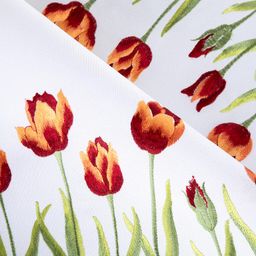 Středový ubrus s výšivkou TULIPÁNY 85 x 85 cm - galerie #3