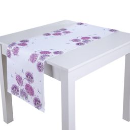 Behúň na stôl KVET CESNAKU potlač 40 x 160 cm - galéria #2