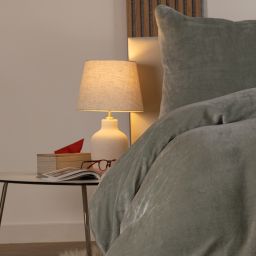 Ložní povlečení z mikroplyše šedé - galerie #2