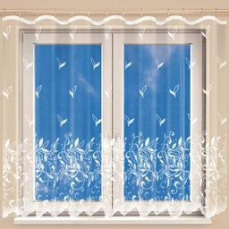 Perdea finisată din jacard EDITA - set pentru balcon - galerie #2