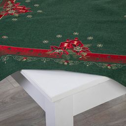 Vianočný stredový obrus s potlačou ČERVENÁ SVIEČKA 85 x 85 cm - galéria #2