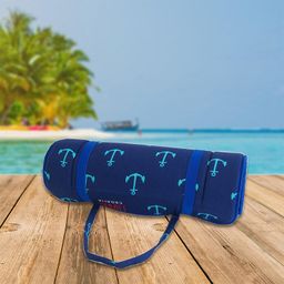 Mata plażowa wałek NIEBIESKIE KOTWICE - galeria #1
