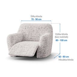 relaxační křeslo (š. 70 - 90 cm) - galerie #3