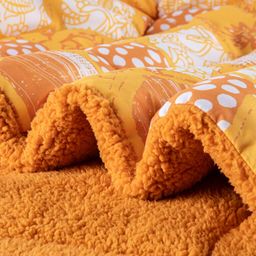 Prošívaná beránková souprava Dual Feel  MALVINA 3 ks - galerie #2