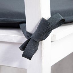 Podsedák na židli NELSON kulatý antracitový - galerie #2