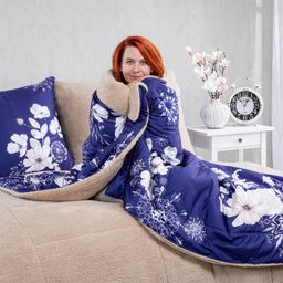 Prošívaná beránková souprava Dual Feel   FLORENCE 3 ks - galerie #1