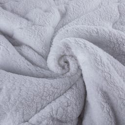 Prošívaná beránková souprava INVERNO ostružinová 2 ks - galerie #5