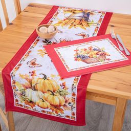 Sada 4 ks prostírání a stolního běhounu PUMPKINS - galerie #8