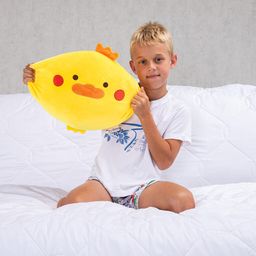 Detský tvarovateľný squish vankúšik KURIATKO 40 cm - galéria #3