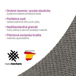Super strečové poťahy HARMONIA šedá - galéria #4