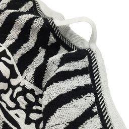 Sada 2 ks žakárových osušek ZEBRA šedá 70 x 140 cm - galerie #1