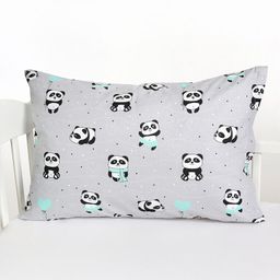 Detské bavlnené obliečky do postieľky PANDA - galéria #1