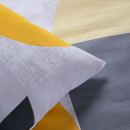 Rodinná souprava bavlněného renforcé povlečení GEOMETRIES 1 + 1 - galerie #2