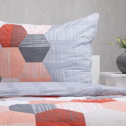 Rodinná souprava bavlněného renforcé povlečení HONEYCOMB 1 + 1 - galerie #5