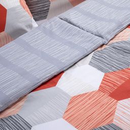Rodinná souprava bavlněného renforcé povlečení HONEYCOMB 1 + 1 - galerie #3