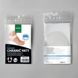 Gelový chránič paty, sada 2 ks - galerie #3