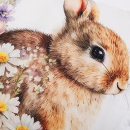 Sada 2 ks povlaků na polštářky ZAJÍČCI V TRÁVĚ 40 x 40 cm - galerie #5