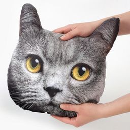 Tvarovaný polštářek 3D BRITSKÁ KOČKA - galerie #2