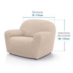 křeslo (š. 70 - 110 cm) - galerie #3