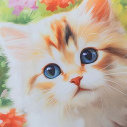 Sada 2 ks povlaků na polštářky KOŤATA 40 x 40 cm - galerie #5