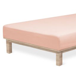 Napínací prostěradlo jersey s elastanem pudrové - galerie #4