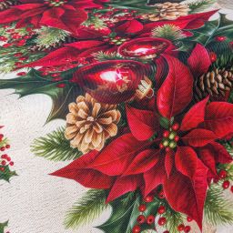 Středový ubrus s teflonovou úpravou CHRISTMAS STAR 85 x 85 cm - galerie #5