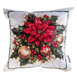 Sada 3 ks povlaků na polštářky CHRISTMAS STAR 45 x 45 cm - galerie #1