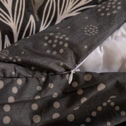Ložní  souprava z mikrovlákna GRACIOSA hnědá s prostěradly a povlaky na polštářky - galerie #6