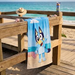 Plážová osuška BLUEY BY THE SEA - galerie #2