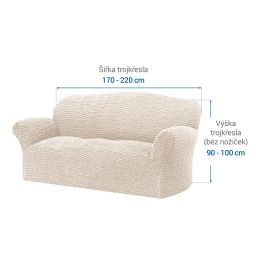 trojkřeslo (š. 170 - 220 cm) - galerie #1