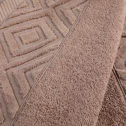 Sada froté ručníků PAULA taupe 50 x 90 cm 2 ks - galerie #2