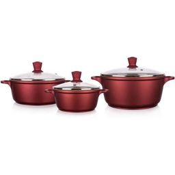 Banquet sada hrnců Gourmet Ceramia s nepřilnavým povrchem 6 ks