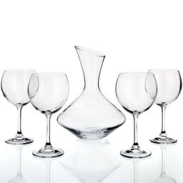 5dílný set na víno Crystal, BANQUET