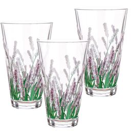 Sada sklenic LAVENDER 340 ml 3 ks