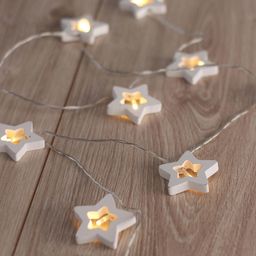 Světelný řetěz WOODENSTAR 10 LED 1,65 m