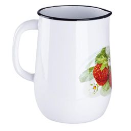 Smaltovaný džbán s dekorem ovoce 2,5 l